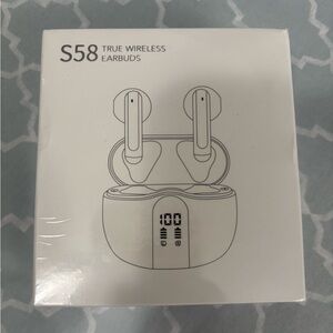 Black Bluetooth Earbuds